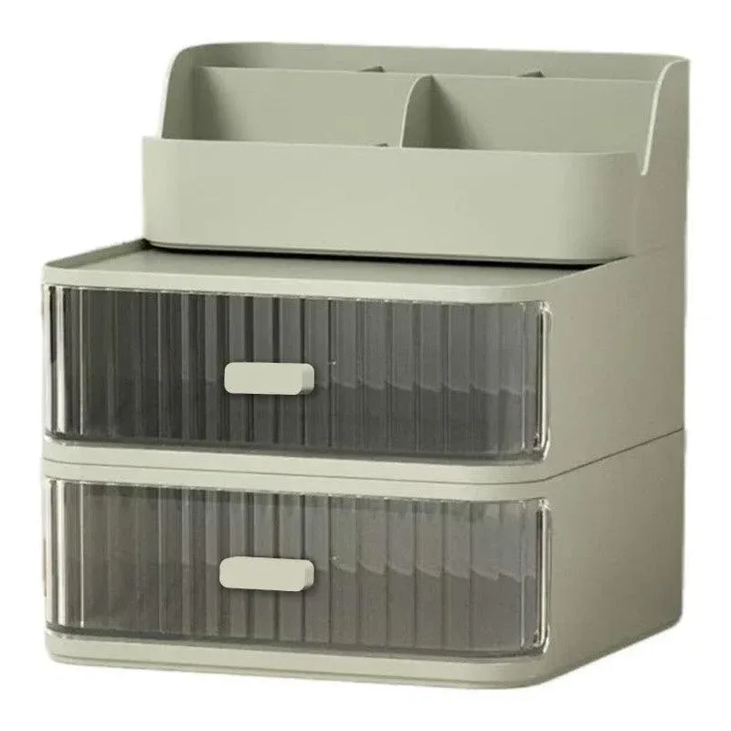 Drawer Storage Box Stationery Cosmetic Organizer Multi Purpose Desktop Holder