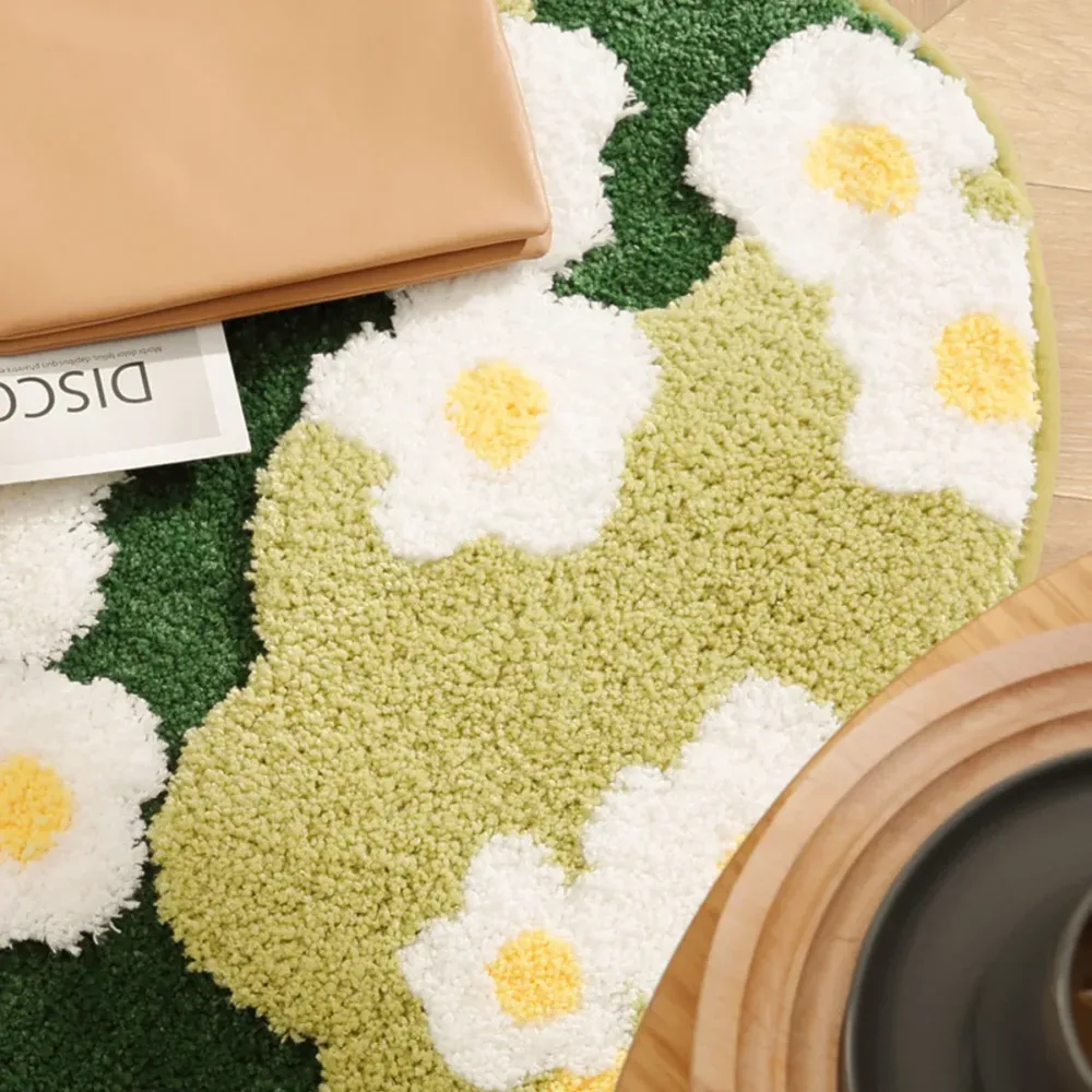 Carpet Irregular shaped Hall Pet Floor Mat Non Slip for Living Room Entryway