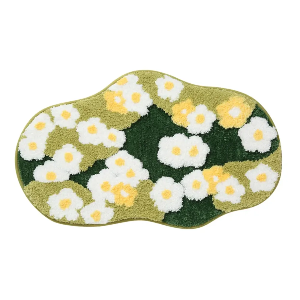 Carpet Irregular shaped Hall Pet Floor Mat Non Slip for Living Room Entryway