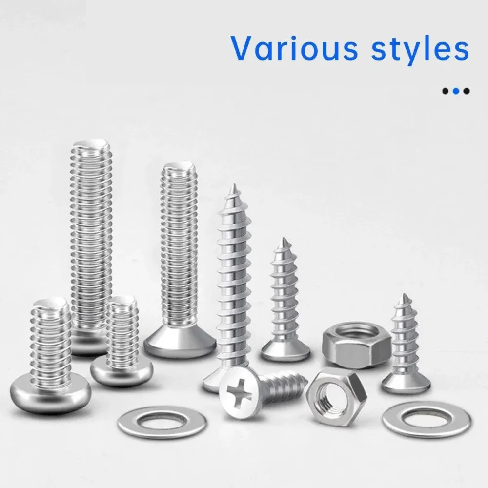 Household Self-tapping Screw Nut Gasket Box Set Multi-purpose Screw Assortment