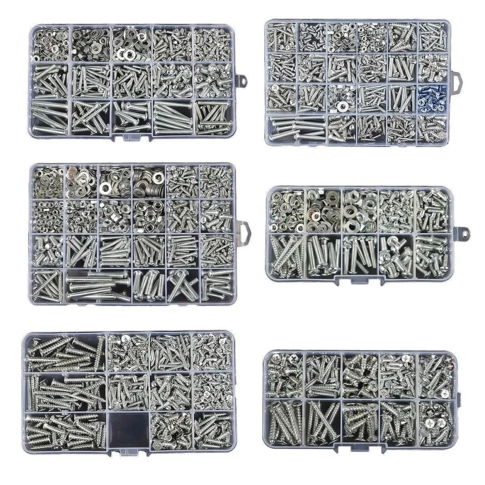 Household Self-tapping Screw Nut Gasket Box Set Multi-purpose Screw Assortment