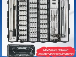 Screwdriver Set 128 in 1 Precision Repair Tool Kit Multi Functional for Home Use