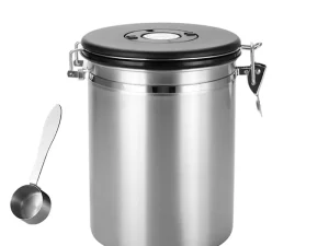Coffee Powder Sealed Jar Airtight Storage Container for Kitchen Tea Sugar Beans