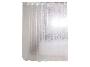 Waterproof Bath Curtain PEVA Fabric Mould Resistant for Bathroom
