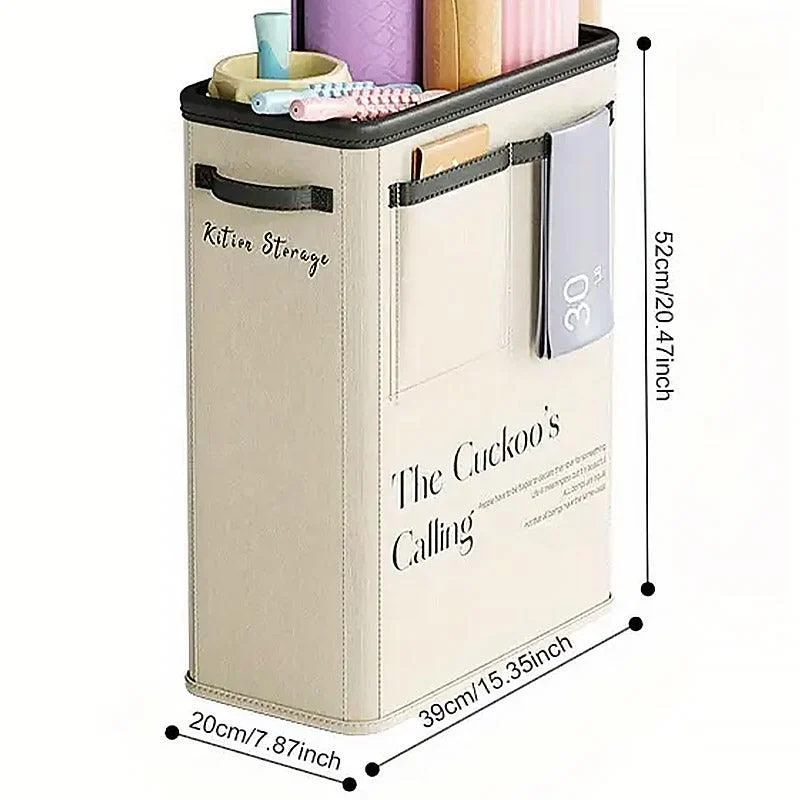 Yoga Mat Storage Box Home Sports Equipment Organiser Basket for Yoga Accessories