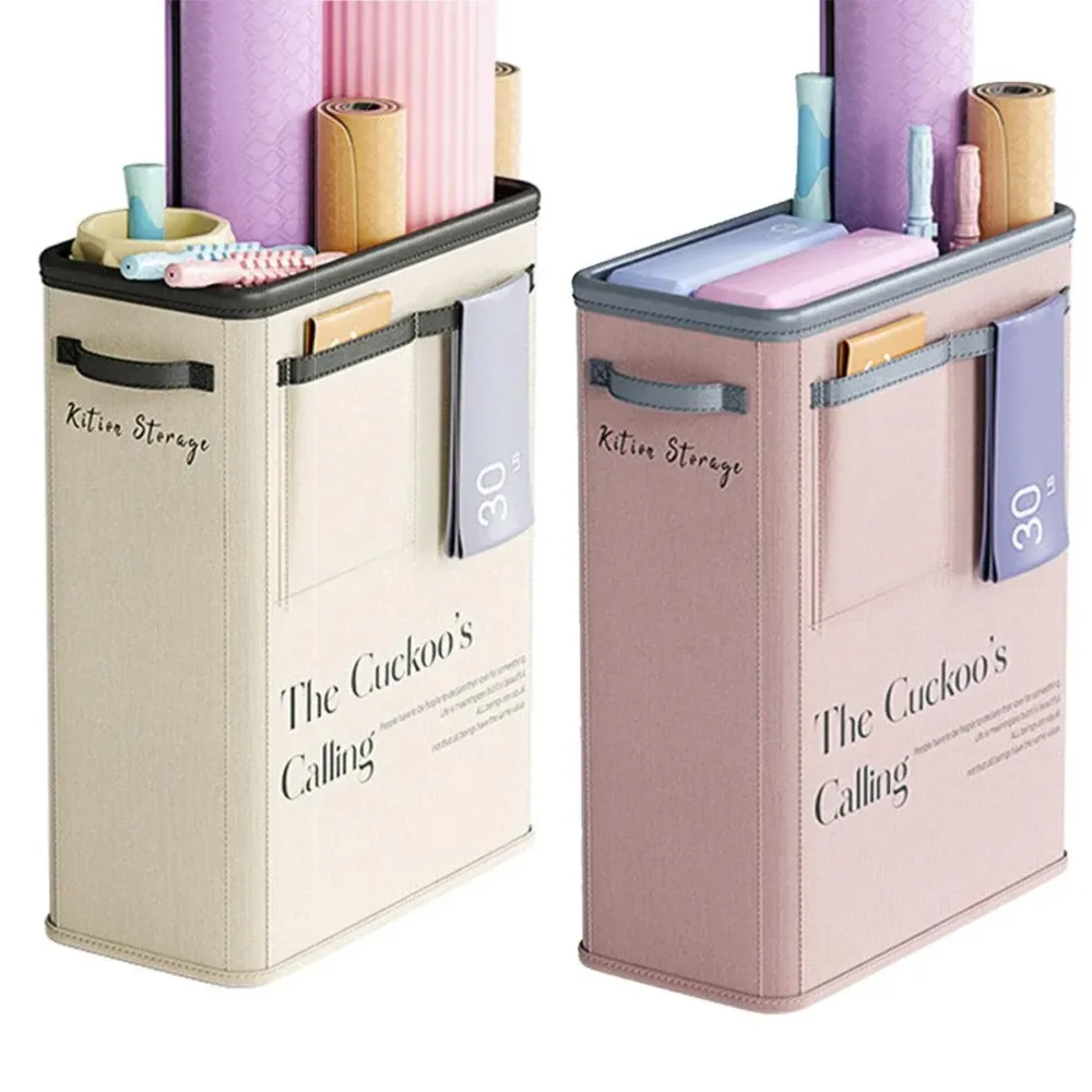 Yoga Mat Storage Box Home Sports Equipment Organiser Basket for Yoga Accessories