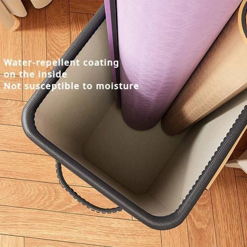 Yoga Mat Storage Box Home Sports Equipment Organiser Basket for Yoga Accessories