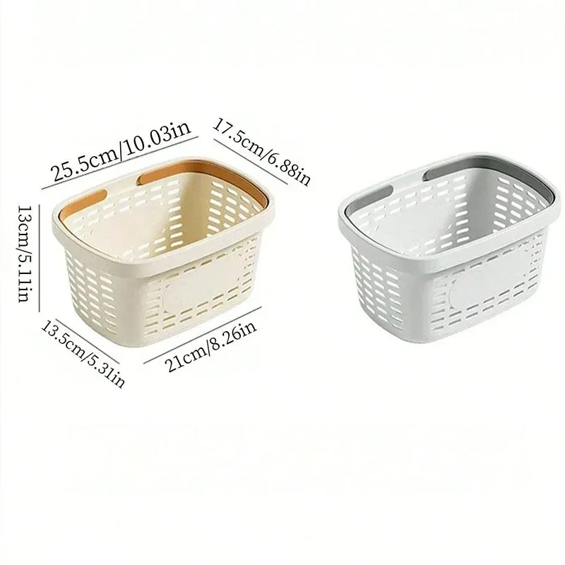 Bathroom Storage Basket Handheld Bath Basket Toiletries Organizer Shower Caddy