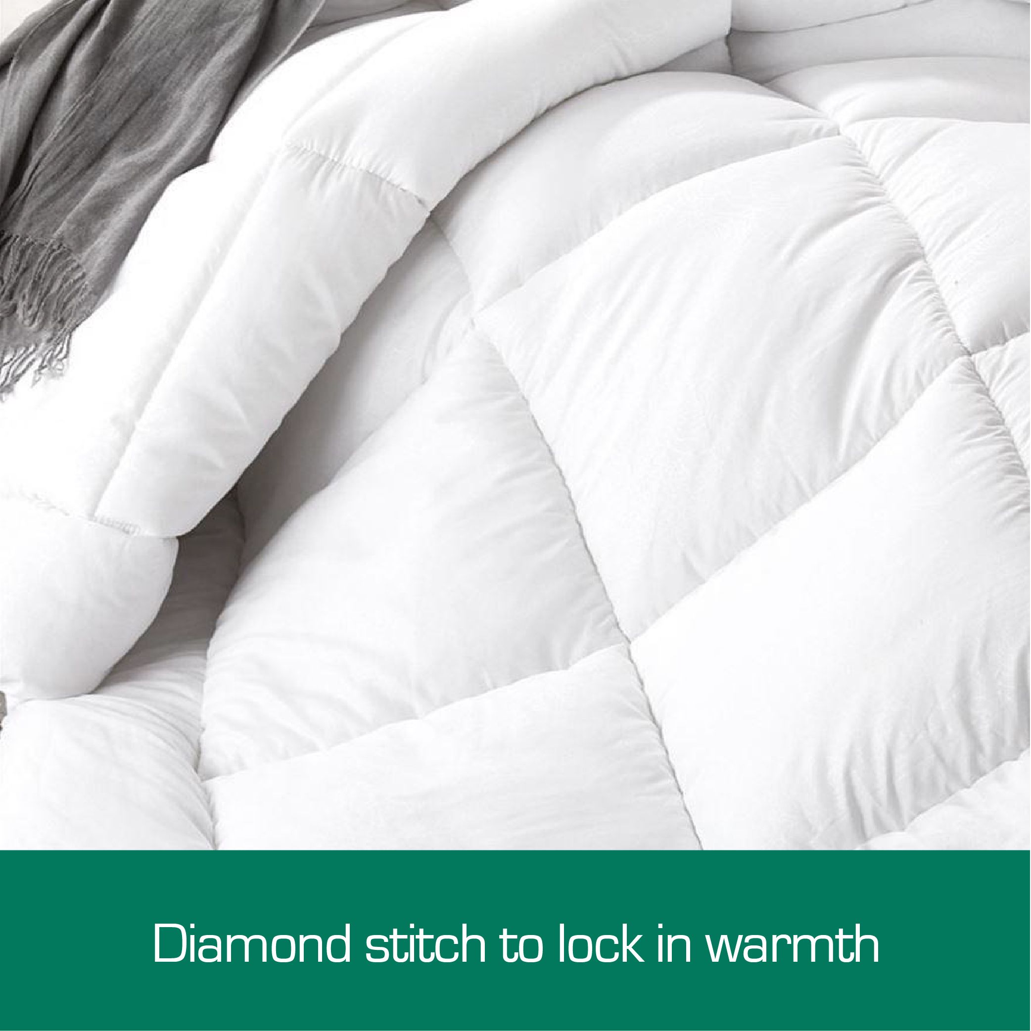 Woolcomfort Aus Made Baby Merino Wool Quilt 500GSM 97x125cm Cot bed