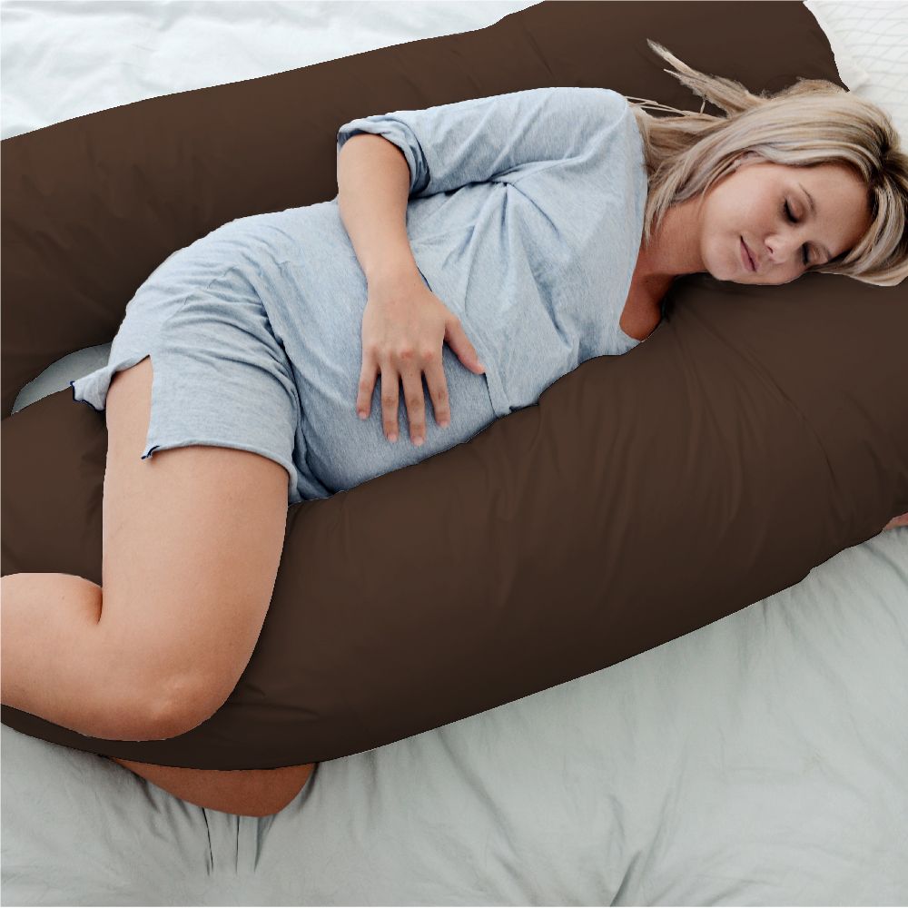 Woolcomfort Aus Made Maternity Pregnancy Nursing Sleeping Body Pillow Pillowcase