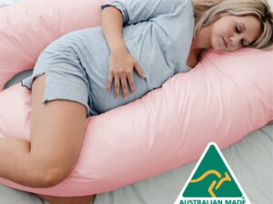 Woolcomfort Aus Made Maternity Pregnancy Nursing Sleeping Body Pillow Pillowcase