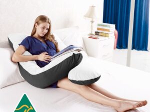 Woolcomfort Aus Made Maternity Pregnancy Nursing Sleeping Body Pillow Pillowcase
