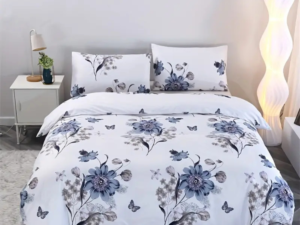 Dreamfields - Ever Floral Quilt Cover Set - (2pcs, Single Size)