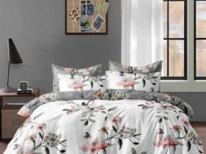 Dreamfields - Shadow Bloom Quilt Cover Set - (2pcs, King Single Size)