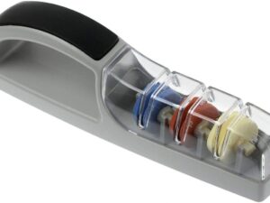 MinoSharp Plus 3-Stage Ceramic Water Sharpener 550/GB for Global Knives Knife