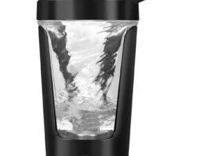 Portable Electric Bottle 450ML Self-Mixing Blender Black