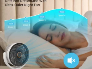 2000mAh RECHARGEABLE FAN