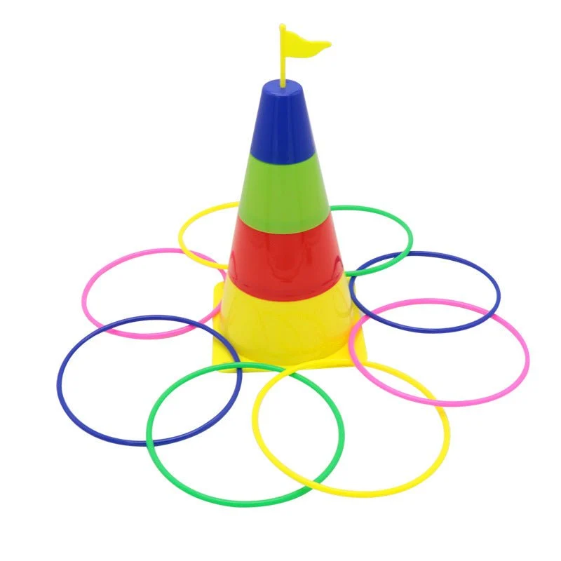 Kids Outdoor Sport Toys Funny Ring Toss Game Home Educational Toys
