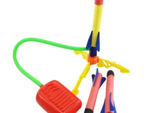 Air Power Foam Rocket Shoot Up Stomp Launcher Kids Outdoor Activities Toys