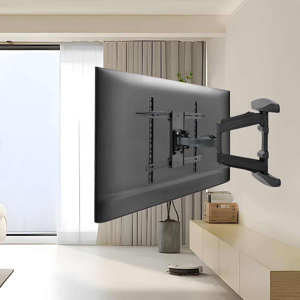 Telescopic Swivel & Tilt TV Monitor Wall Mount Bracket Load up to 85kg Full
