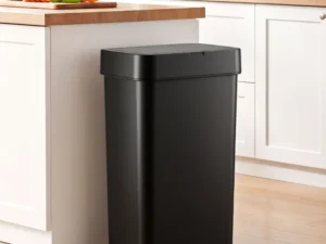 Artiss Rubbish Bin 50L Sensor Kitchen Automatic Motion Plastic Touchless Black