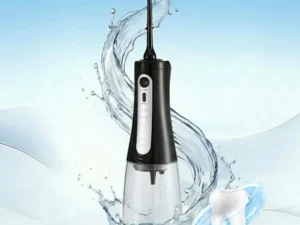 Devanti Cordless Water Flosser Dental Oral Irrigator Black