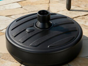 Instahut Outdoor Umbrella Base Weight Round Plastic Pole Holder 35-38mm Beach