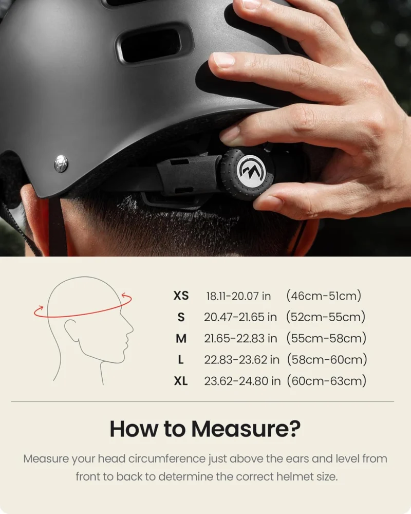OutdoorMaster Skateboard Cycling Helmet - Two Removable Liners Ventilation
