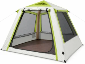 Weisshorn Inflatable Mesh Gazebo Tent, Air-Frame with Extendable Canopy