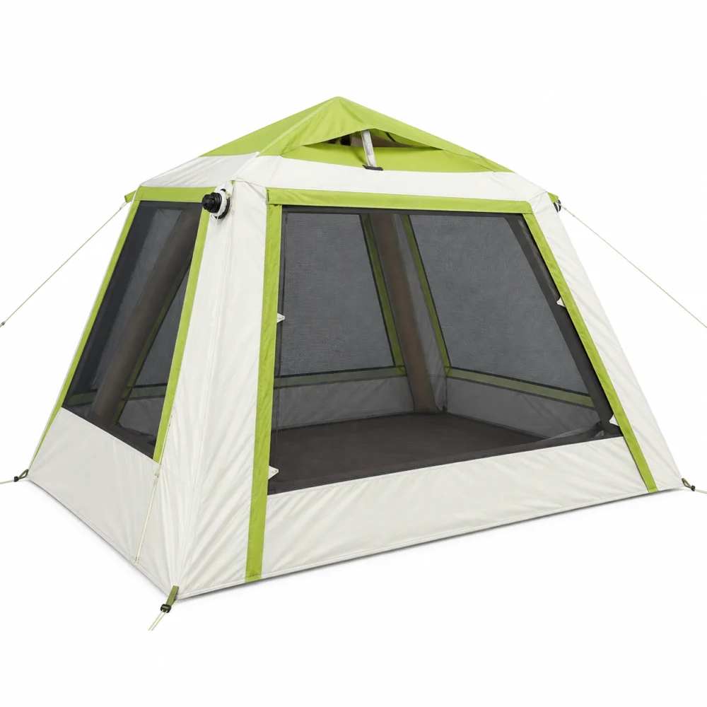 Weisshorn Inflatable Mesh Gazebo Tent, Air-Frame with Extendable Canopy