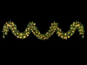 Jingle Jollys 5M Christmas Garland LED Lights Party Xmas Decorations 380 TIPS