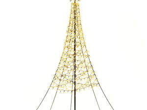 Jingle Jollys Solar Christmas Tree 2.1m 320 LED Net Lights Xmas Trees Decoration