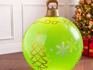 Jingle Jollys Christmas Inflatable Ball 60cm Led Illuminated Xmas Decoration