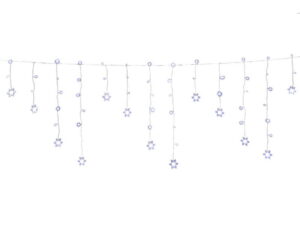 Jingle Jollys 6M Christmas Icicle Lights String Light 160 LED Solar Powered Cold