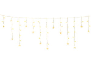Jingle Jollys 6M Christmas Icicle Lights String Light 160 LED Solar Powered Warm