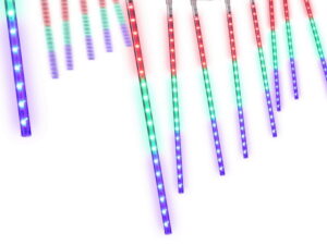 Jingle Jollys 7M Christmas Lights Shower Light 288 LED Icicle Falling Metor