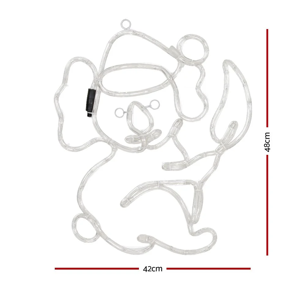 Jingle Jollys Christmas Lights LED Koala Xmas Decoration Home 2 Pcs