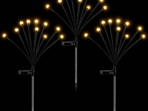 Jingle Jollys Christmas Lights Solar Firefly Lights Garden Decoration Path