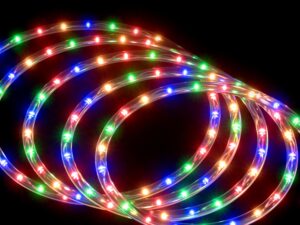 Jingle Jollys 20M Christmas Lights String Rope Light Decoration 600 LED Colorful