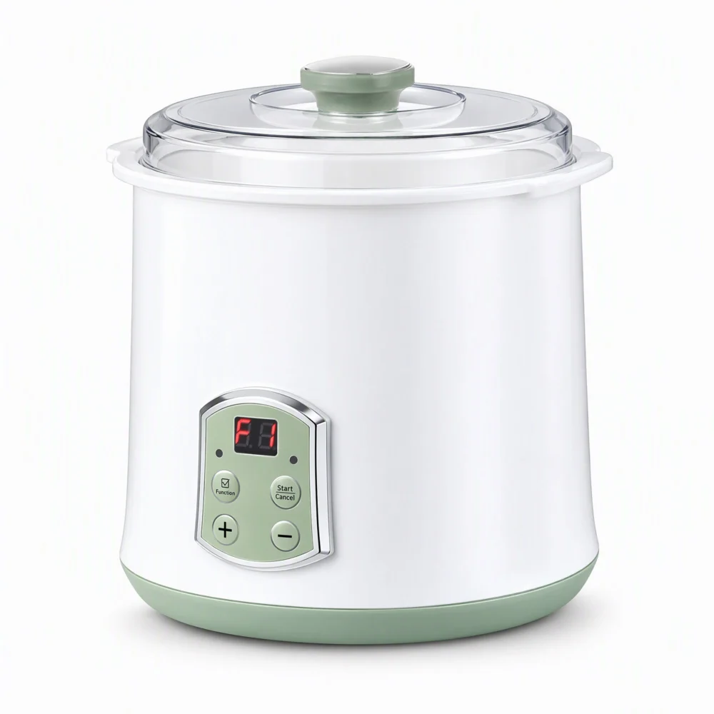 Devanti 2-in-1 Yoghurt Maker & Fermenter 2L w/ Greek Yoghurt Strainer Soft