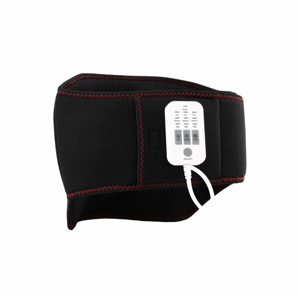 Livemor Back Massager for Sciatica Relief, Airbag Traction & Heat Lumbar Support