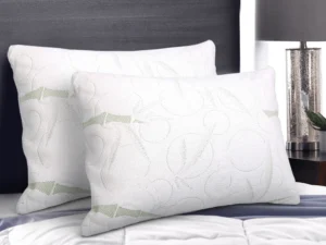 Giselle Bedding Memory Foam Pillow Bamboo Twin Pack