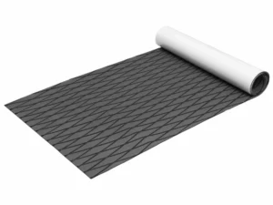 Seamanship EVA Foam Boat Flooring Deck Mat 240x90cm 6mm Diamond Dark Grey