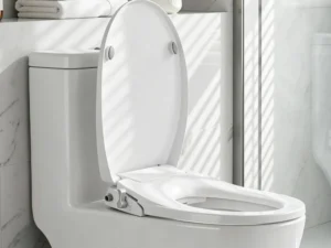 Cefito Non Electric Bidet Toilet Seat O-Shape Dual Nozzle Soft Close WaterMark