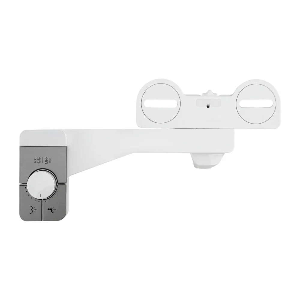 Cefito Non-Electric Ultra-Slim Bidet Attachment Detachable Bidet w/ Dual Nozzle