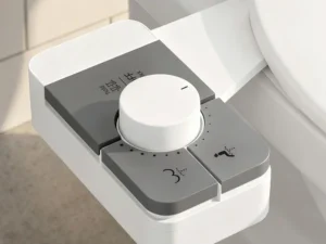 Cefito Non-Electric Ultra-Slim Bidet Attachment Detachable Bidet w/ Dual Nozzle