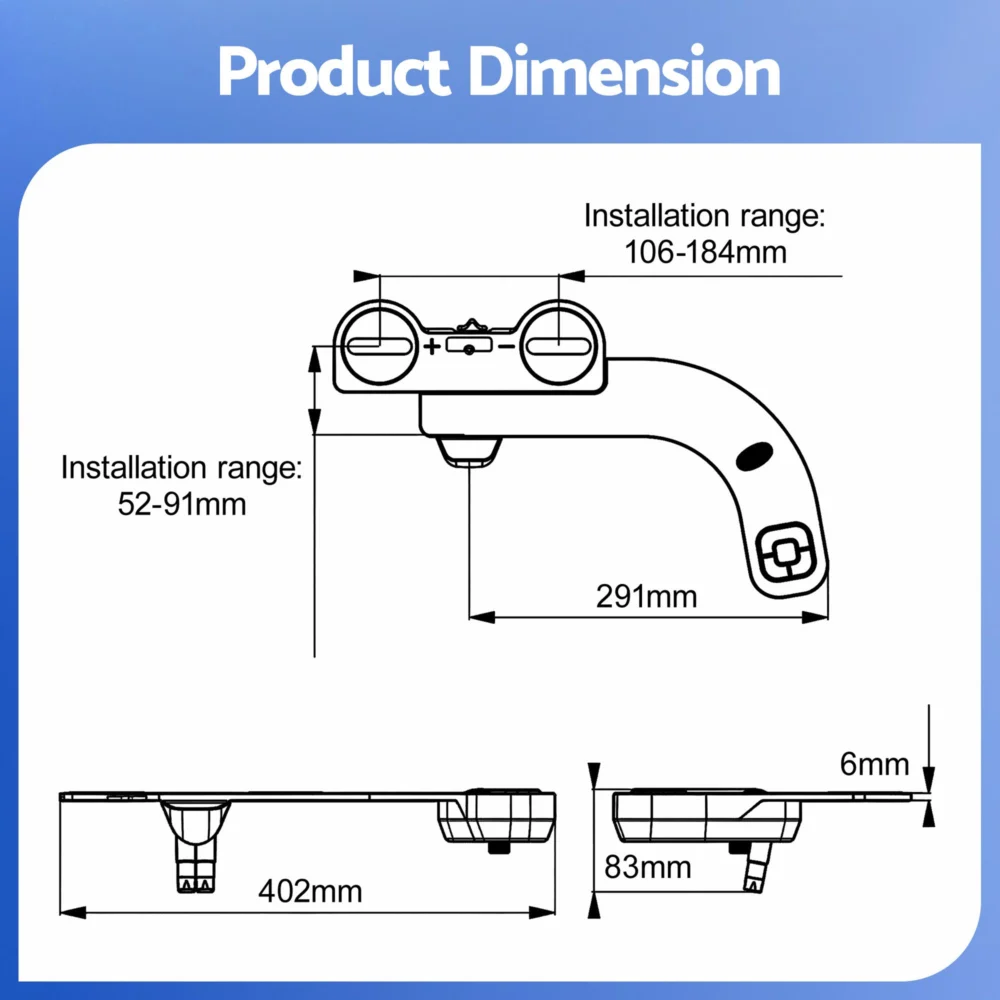 BIDET-PART-B014-WH