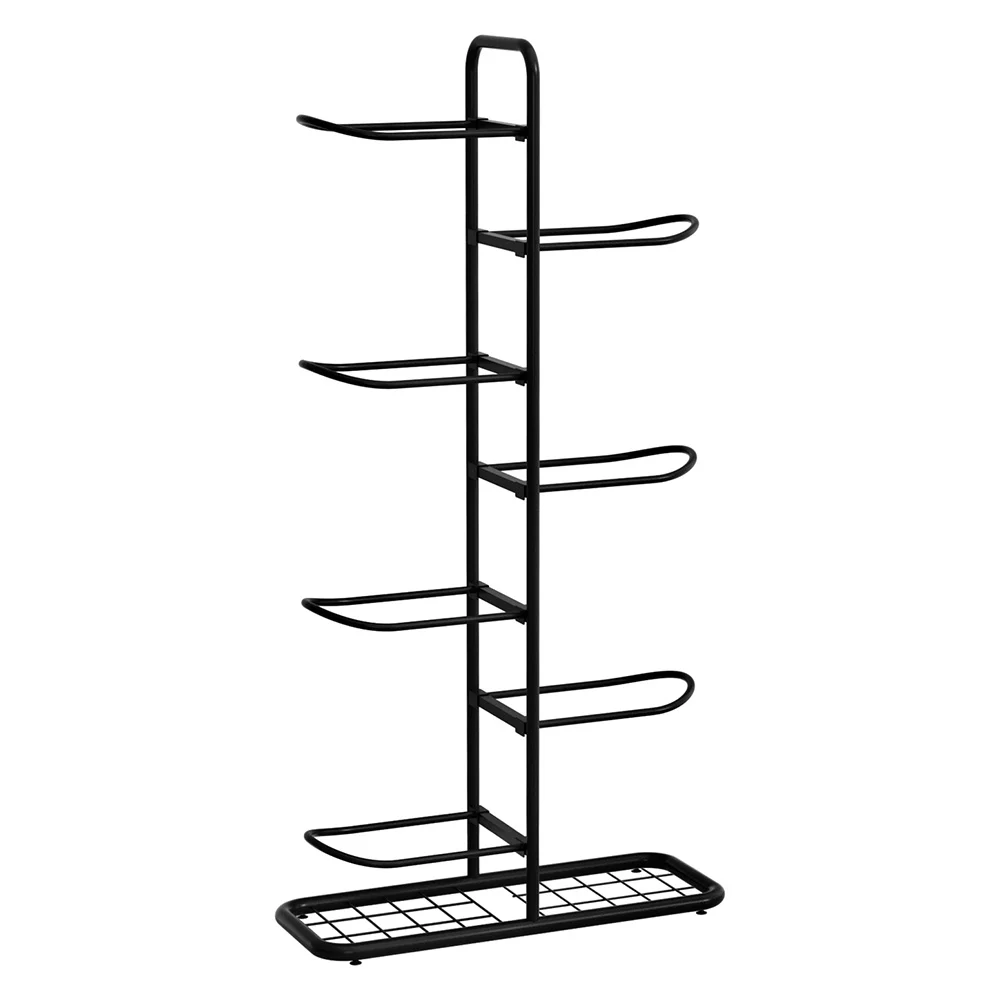 Everfit Ball Storage Rack Sports Equipment Organizer 7-Tier Holder for Garage