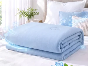 Giselle Cooling Blanket 210cm x 210cm Queen Summer Quilt Sleepers Double Sided