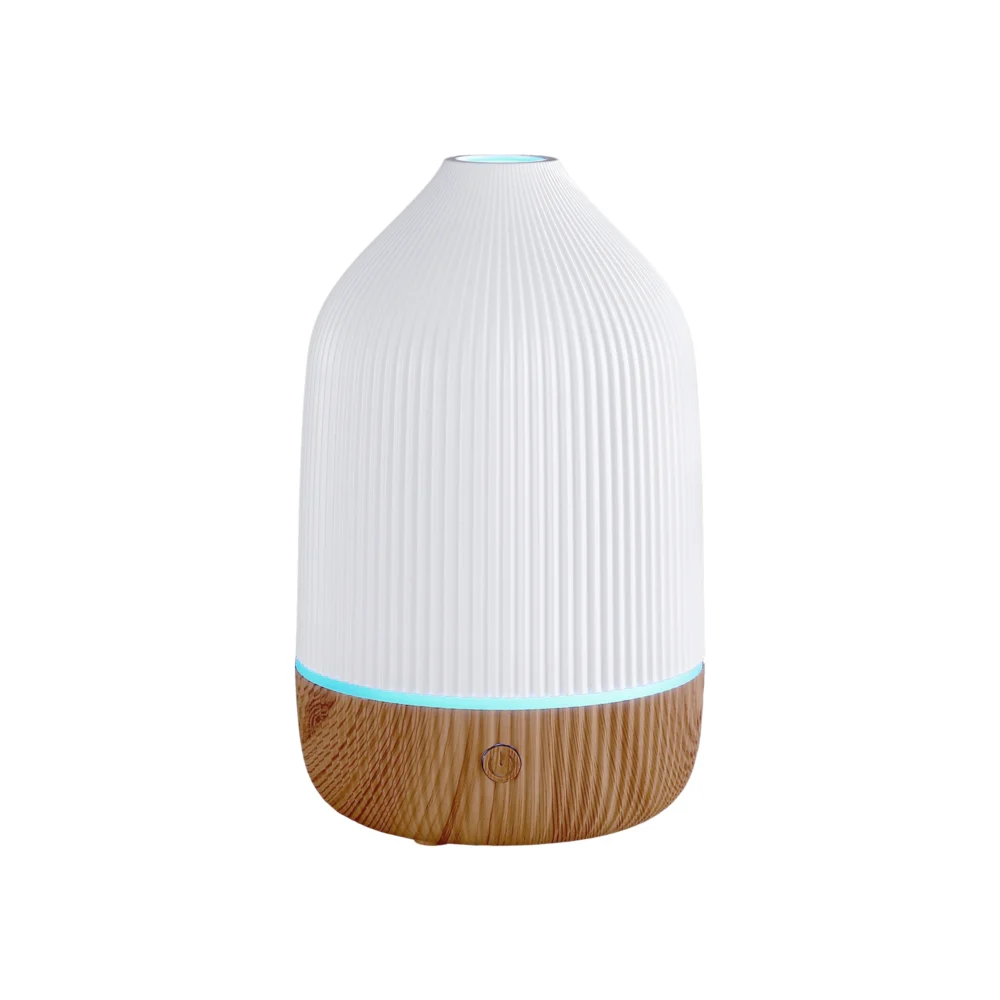 Devanti Ultrasonic Aroma Diffuser Aromatherapy 100ml LED Lights Iron Humidifier